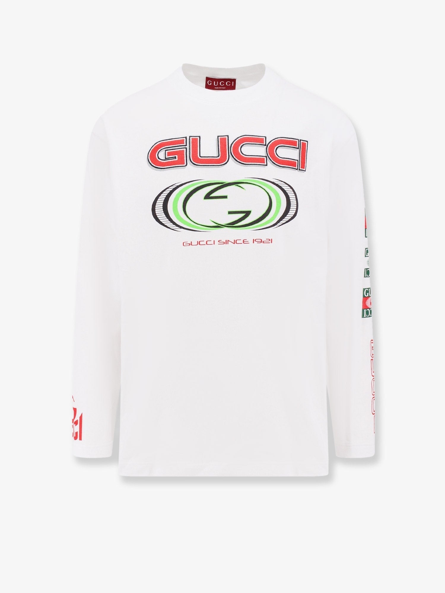 Gucci pamut póló elülső GG mintával
