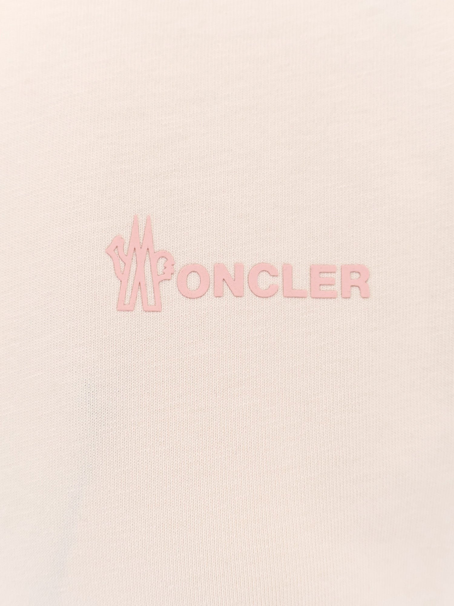 Moncler Grenoble Cotton t-shirt with frontal logo