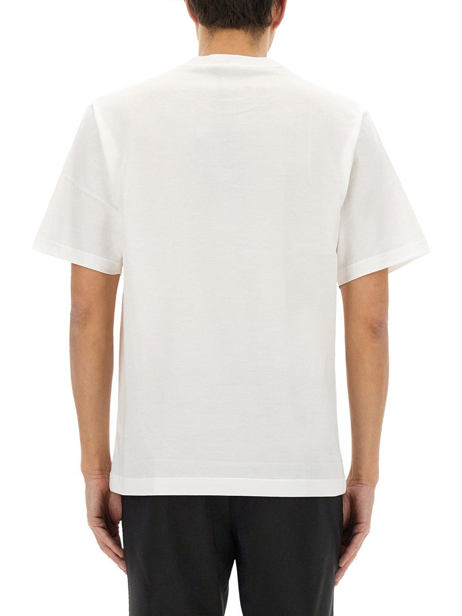 Dolce & Gabbana T-SHIRT DE ALGODÃO COM ESTAMPAGEM "ITALIAN HOLIDAY"
