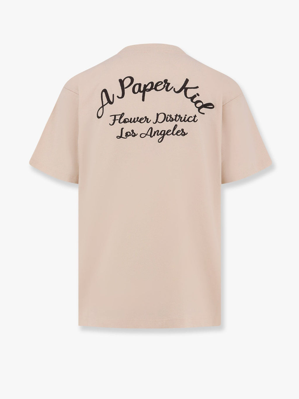 Saint Laurent Cotton t-shirt with logo embroidery