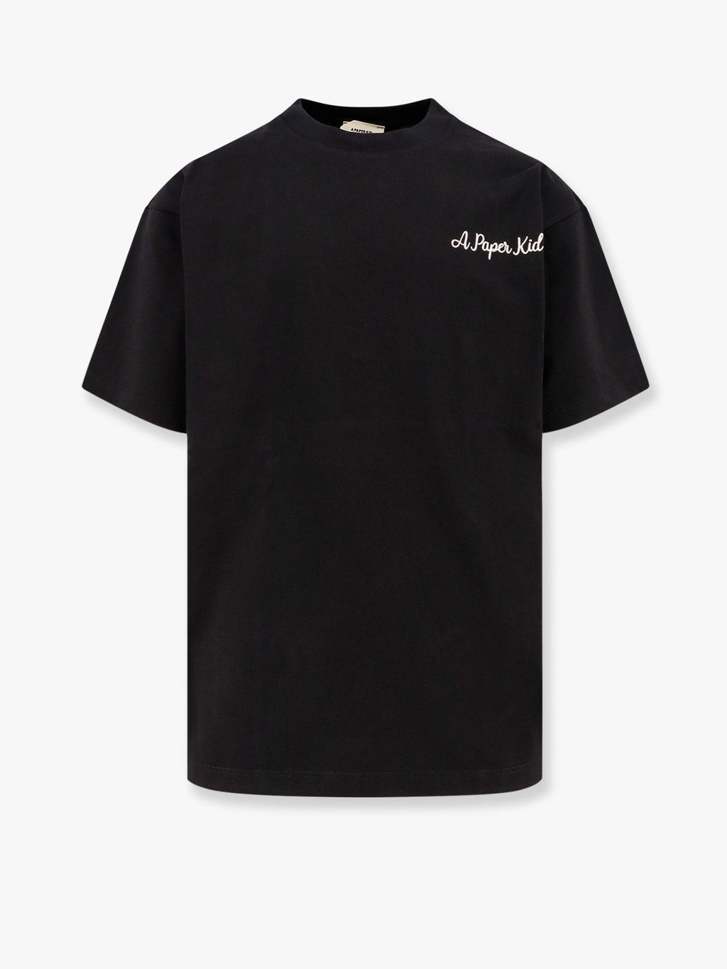 Saint Laurent Cotton t-shirt with logo embroidery