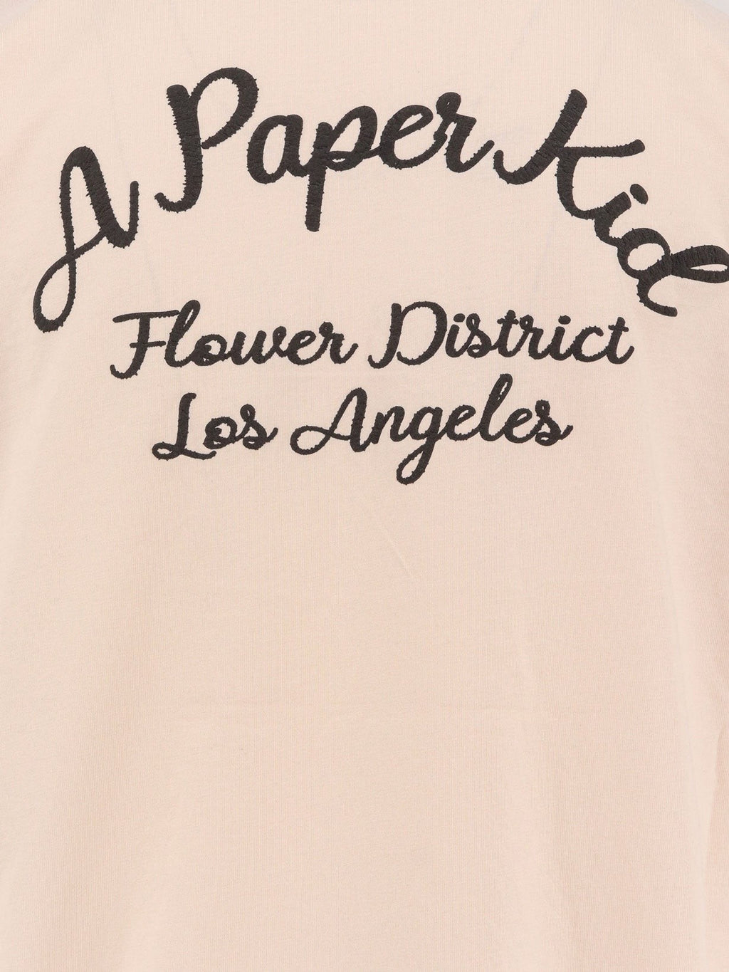 Saint Laurent Cotton t-shirt with logo embroidery