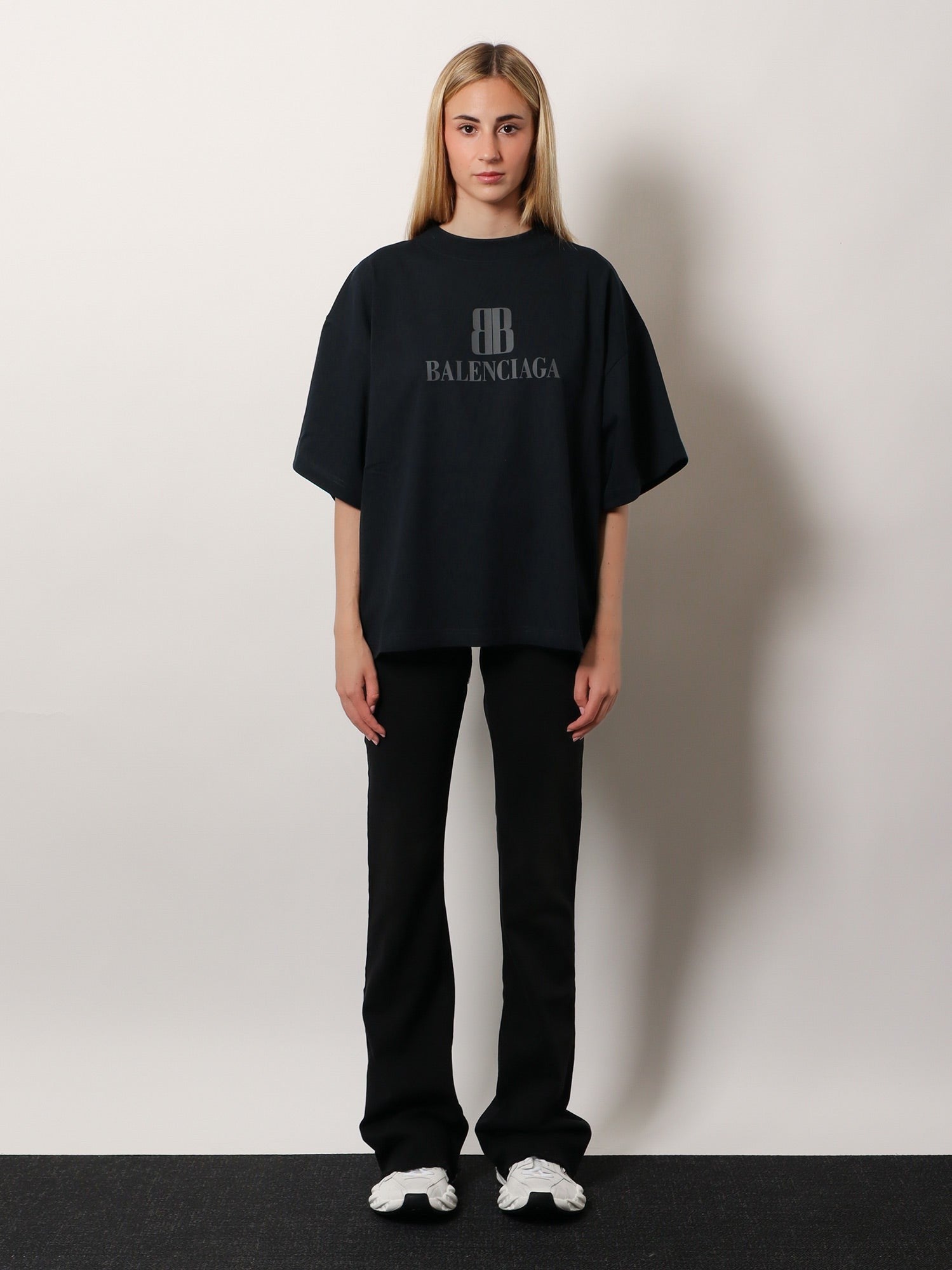 Balenciaga Baumwoll-T-Shirt mit Logo