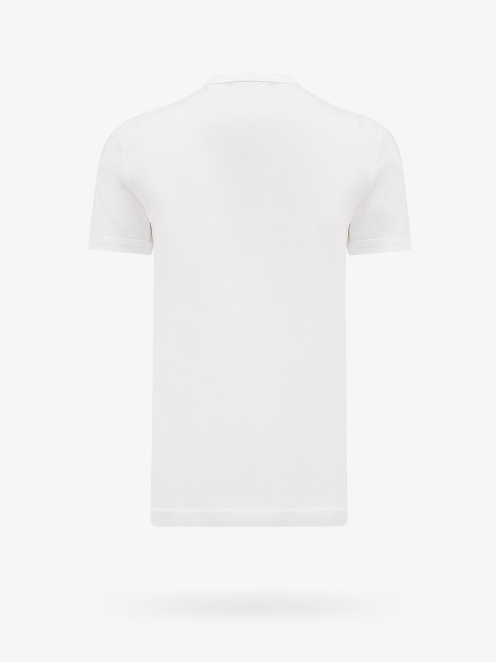 Dolce & Gabbana Cotton t-shirt with metal logo patch