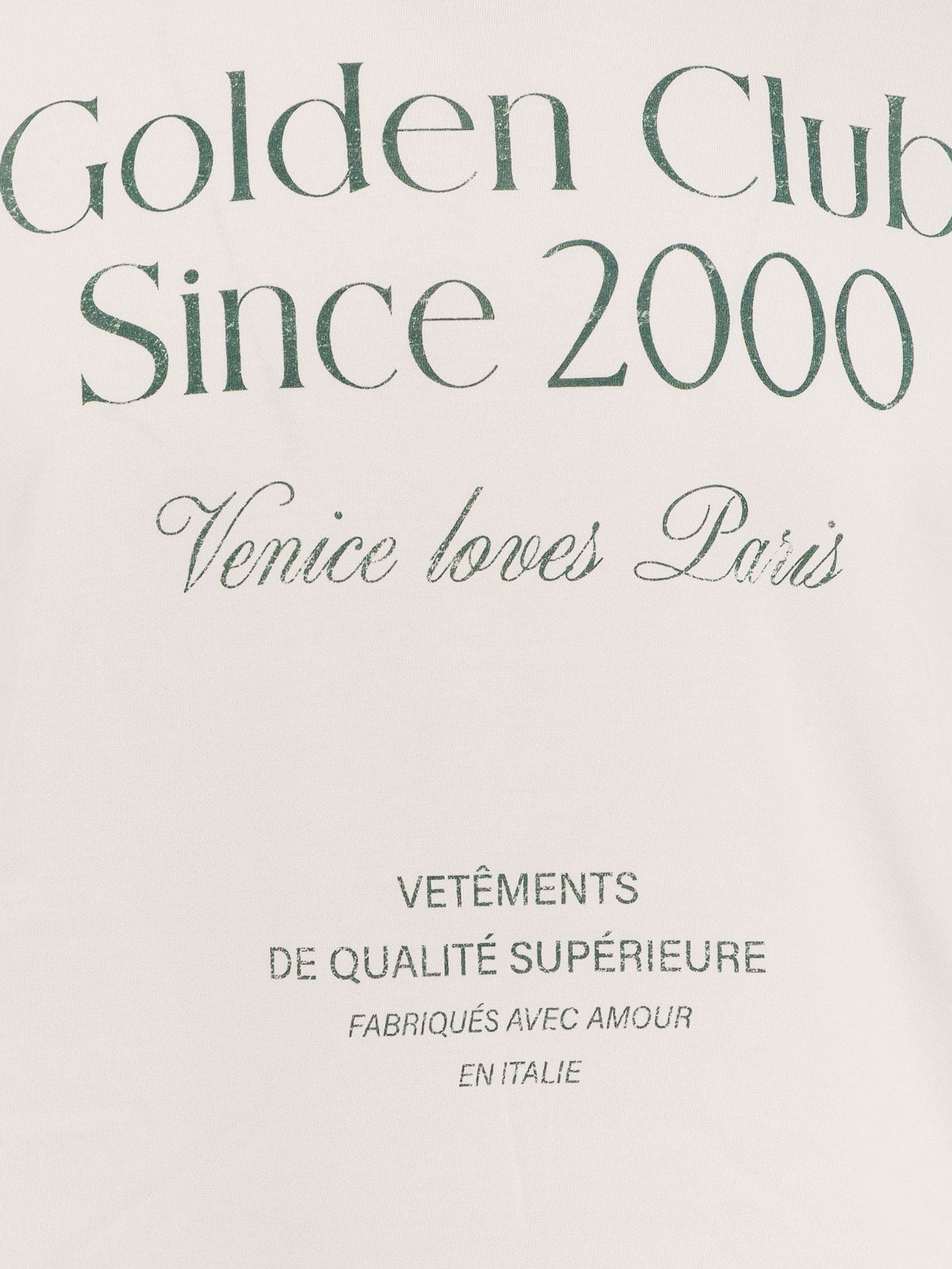 Golden Goose Deluxe Brand Cotton t-shirt with print