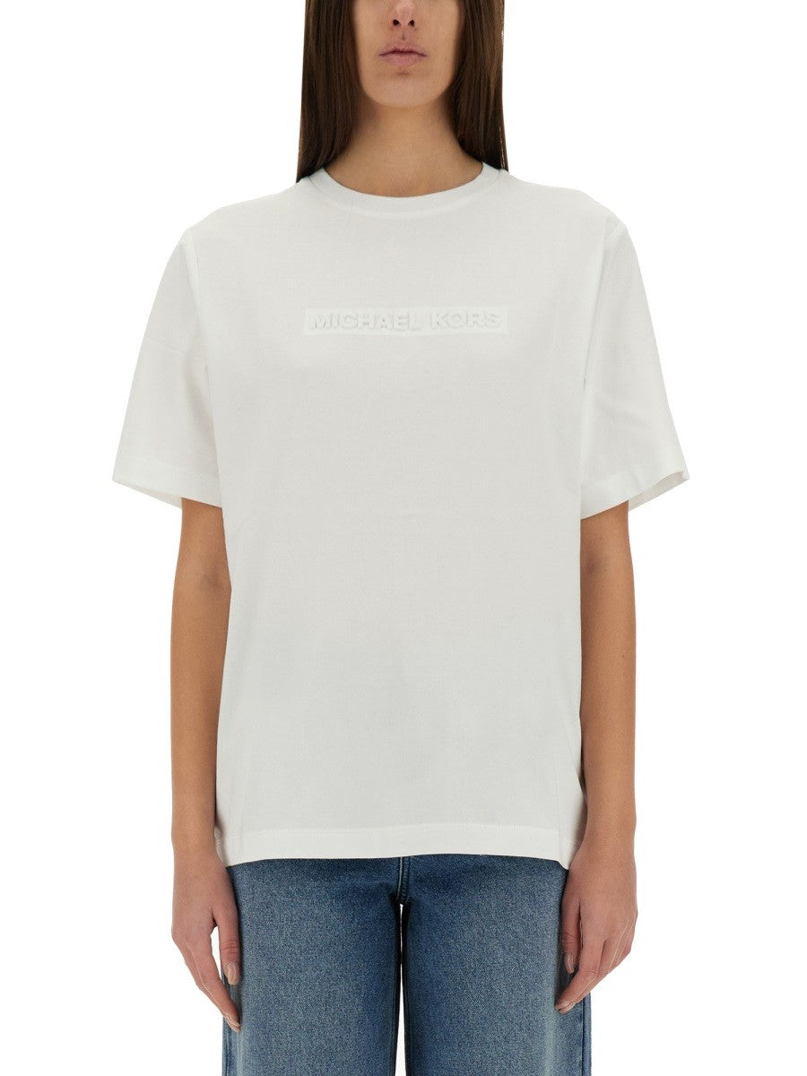 Michael By Michael Kors ΒΑΜΒΑΚΕΡΟ T-SHIRT