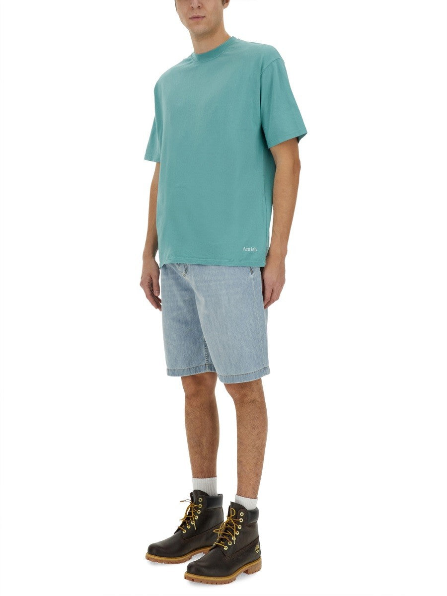 Amish BAUMWOLL-T-SHIRT