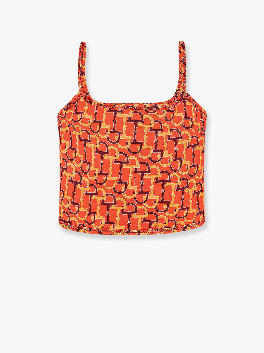 Gucci Bavlnený top s ikonickým motívom Horsebit
