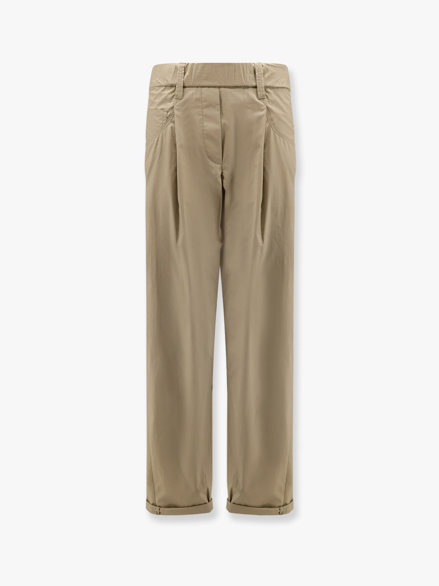 Brunello Cucinelli Baumwollhose mit Monili-Detail