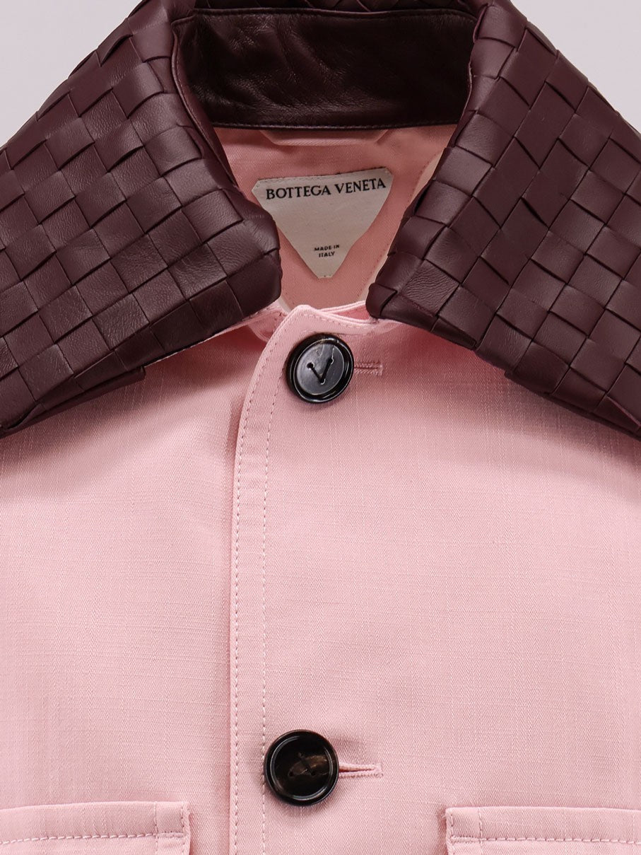 Bottega Veneta Puuvillatvillitakki