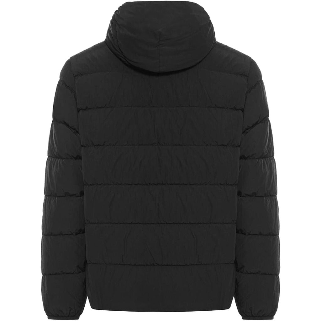Back view of the CP Company Chrome-R short nylon Goggle jacket.
