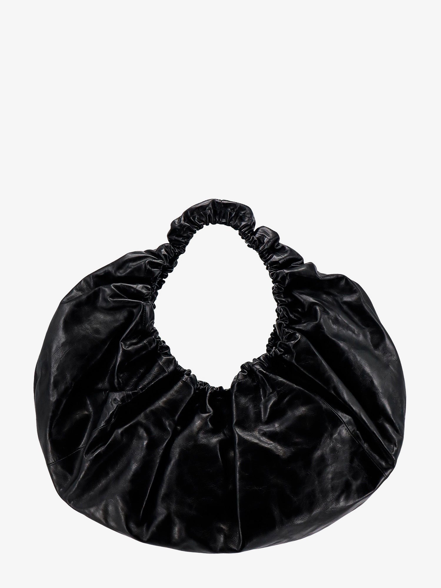 Alexander Wang Repedezett hatású bőr nagyméretű válltáska
