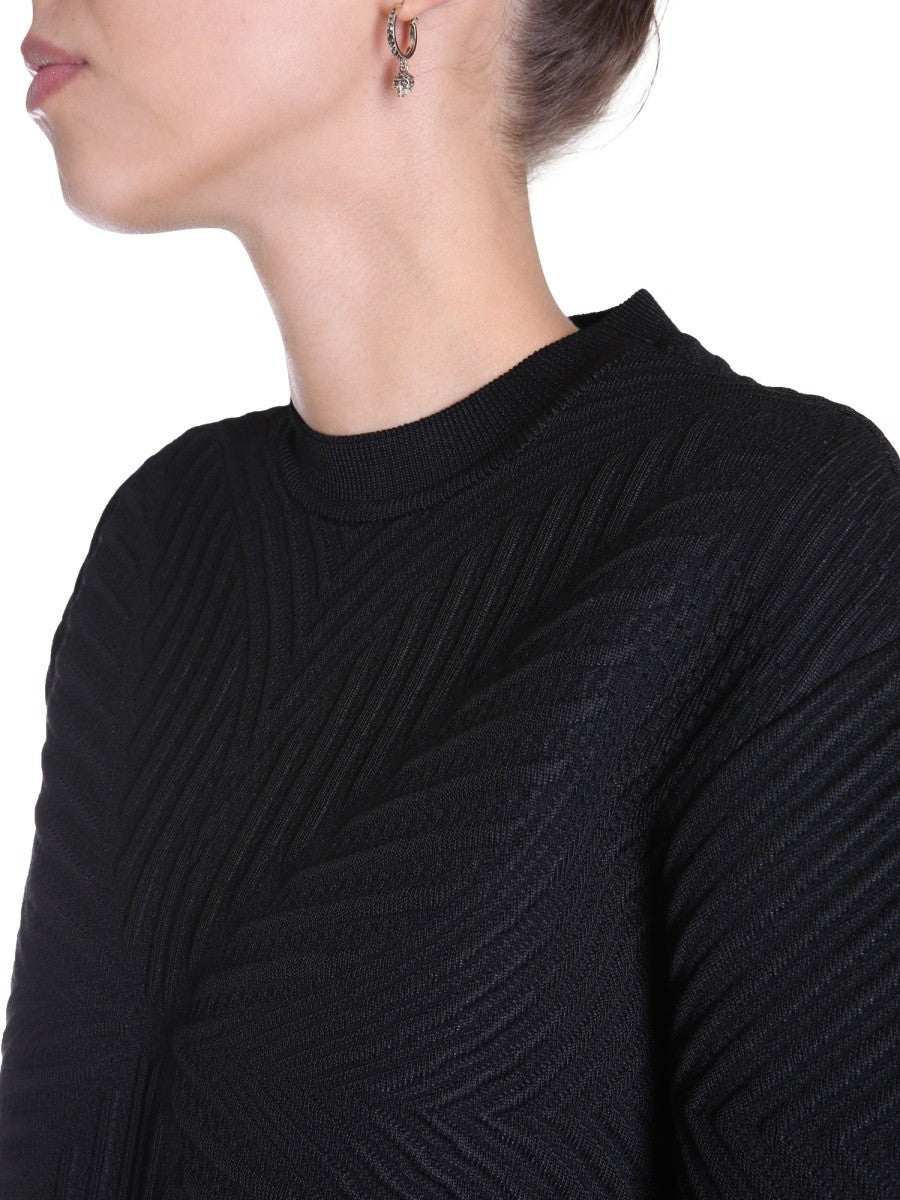 Alexander Mcqueen PULOVER CU DECOLTEU ROTUND