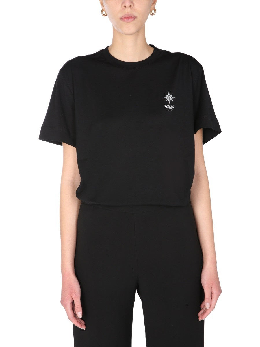 Givenchy تي شيرت بياقة مستديرة