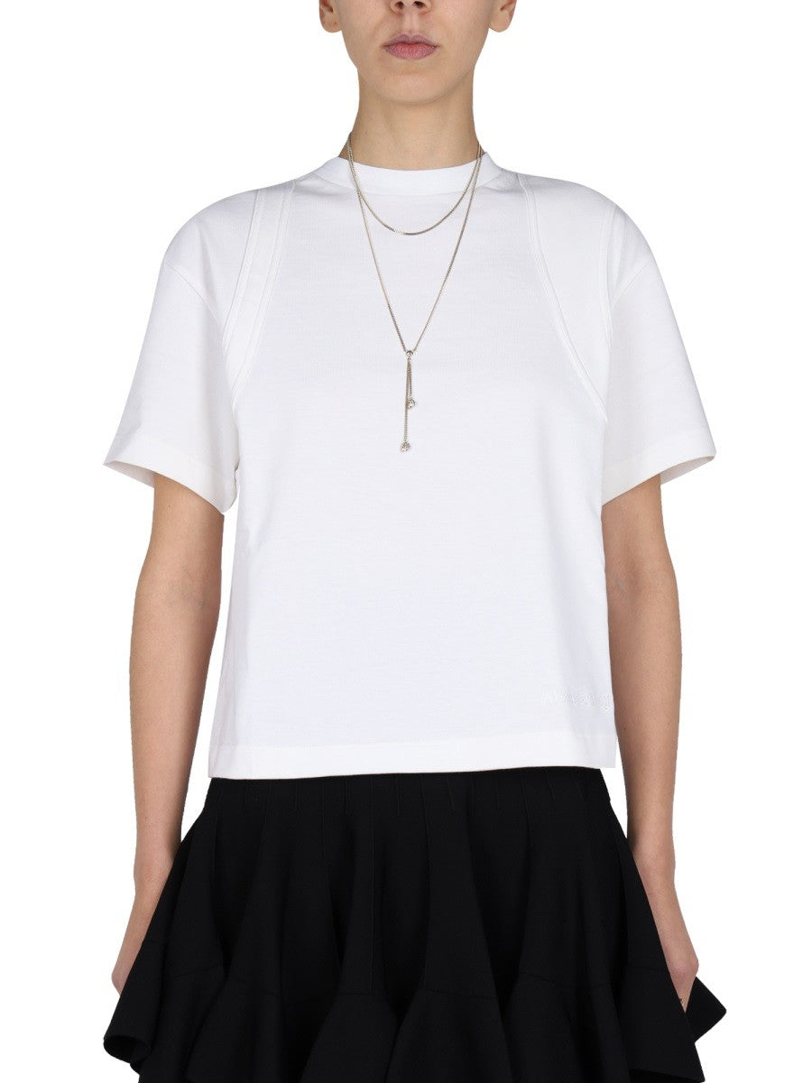 Alexander Mcqueen Rundhalsad T-SHIRT