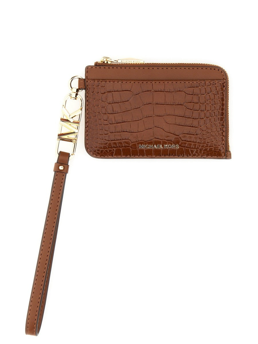 Michael By Michael Kors KROKODIL-LEDER-KARTENETUI