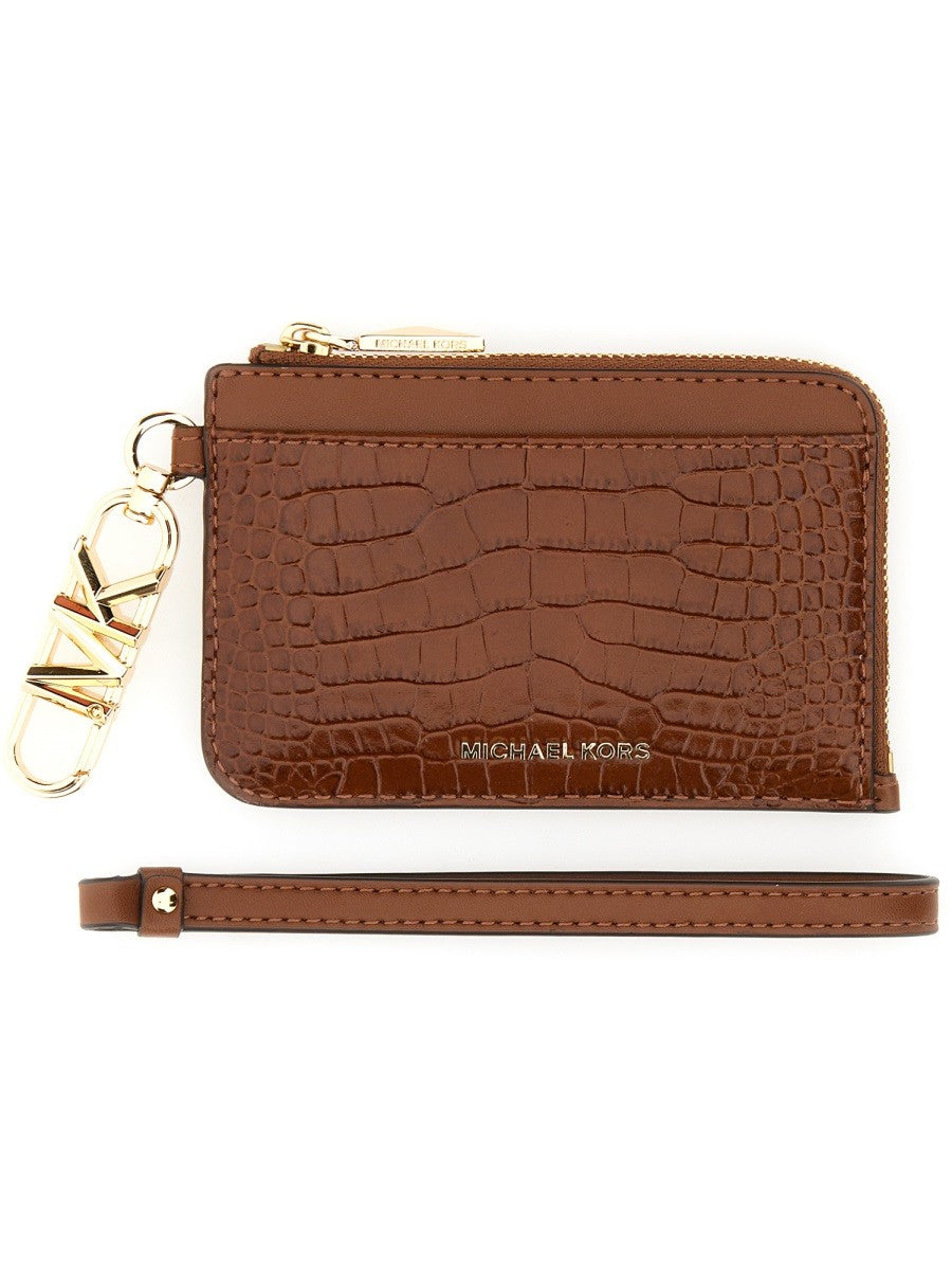Michael By Michael Kors KROKODIL-LEDER-KARTENETUI