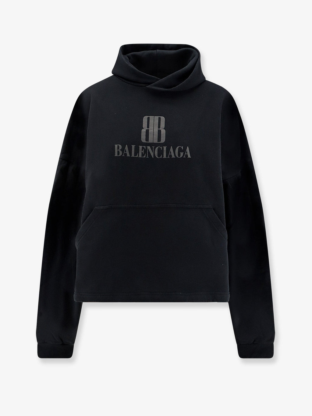 Balenciaga Cropped cotton sweatshirt