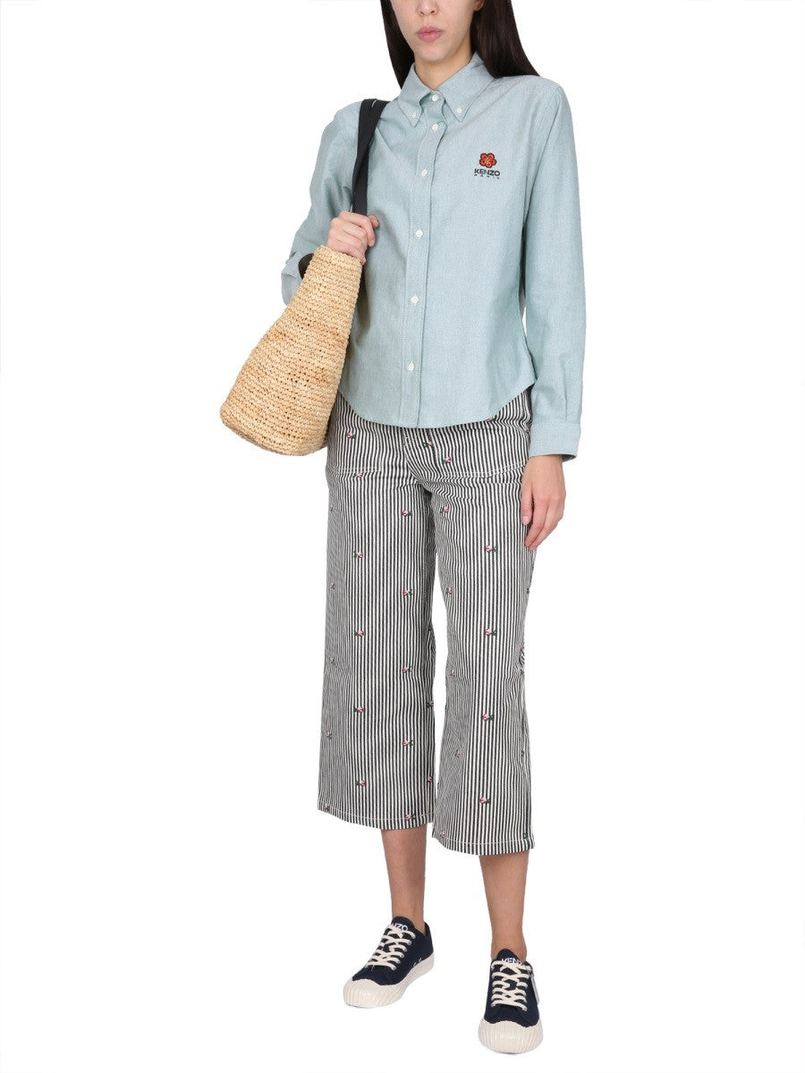 Kenzo JEANS IN CROPPED-PASSFORM