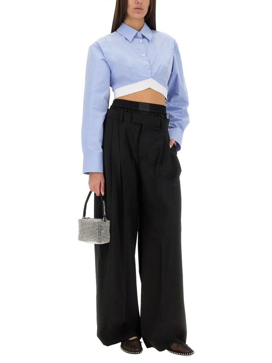 Alexander Wang CROPPED SHIRT