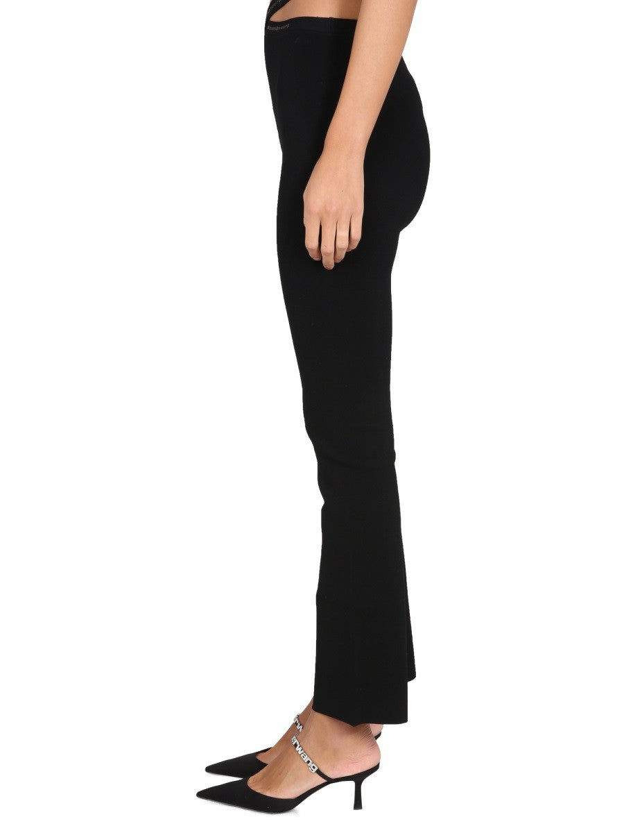 Alexanderwang.T CROSS LEGGINGS WITH LOGO
