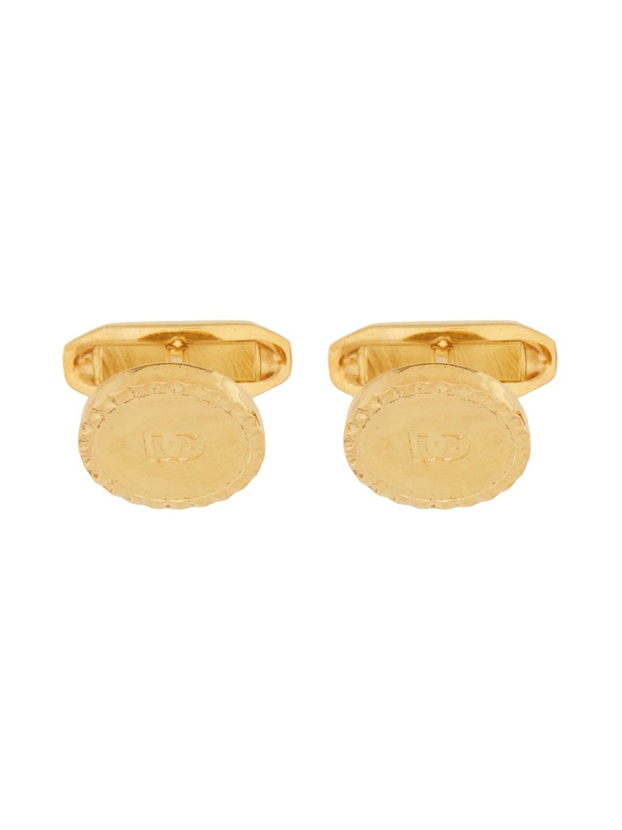 Dolce & Gabbana BOUTONS DE MANCHETTE AVEC LOGO