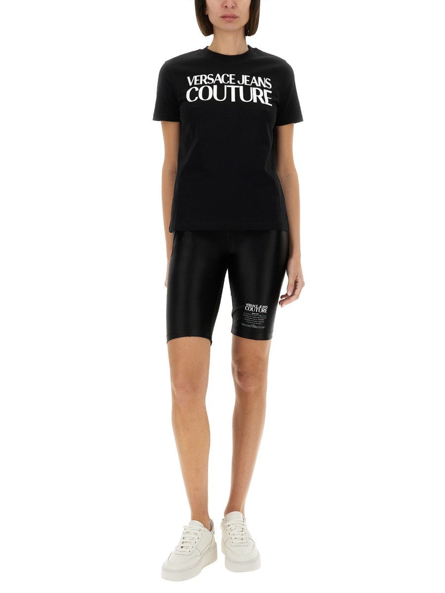 Versace Jeans Couture RADLERHOSE MIT LOGO