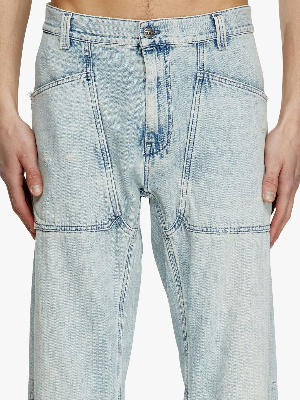 Diesel D-zeta džíny volného střihu