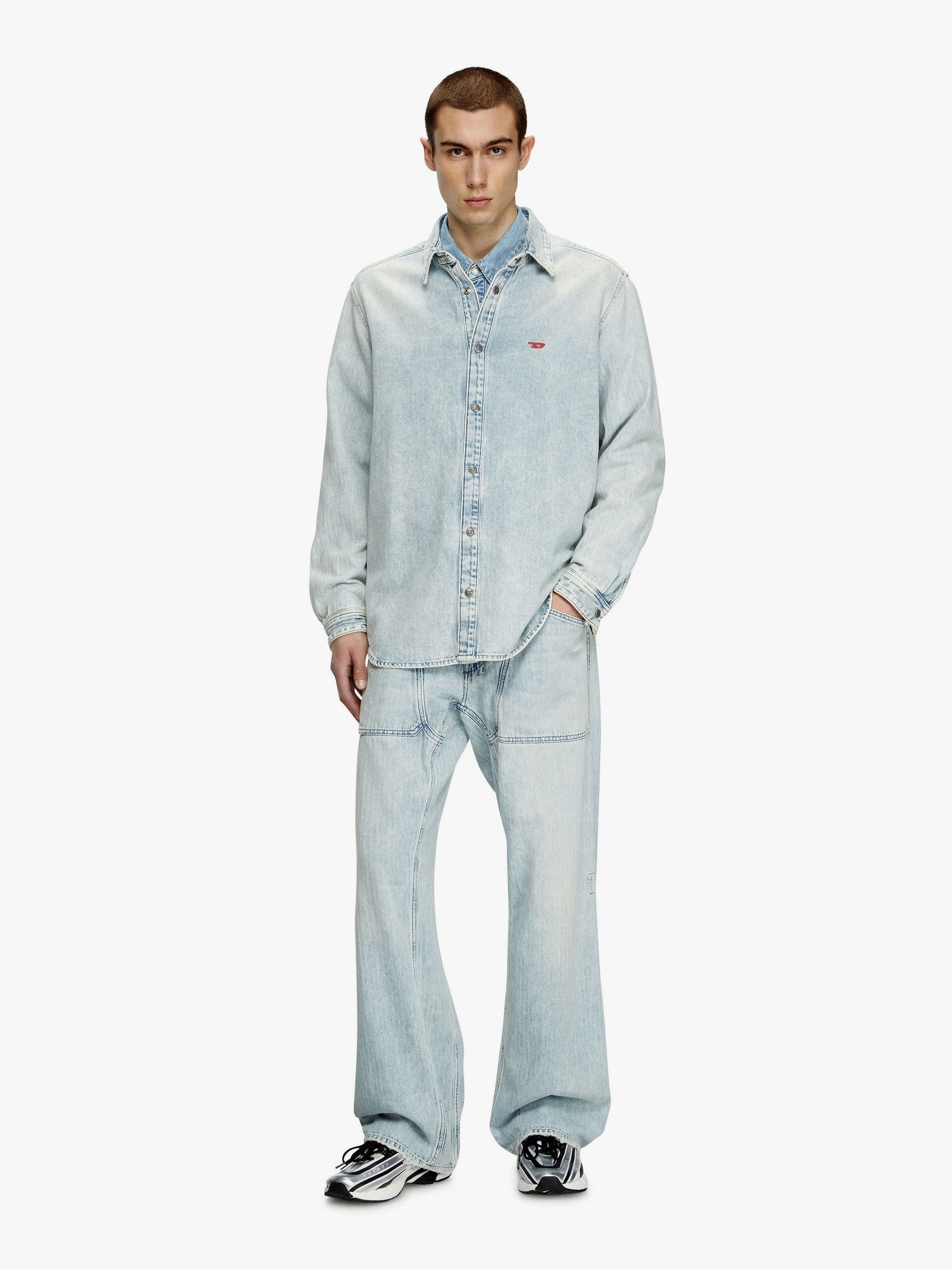 Diesel D-zeta džíny volného střihu