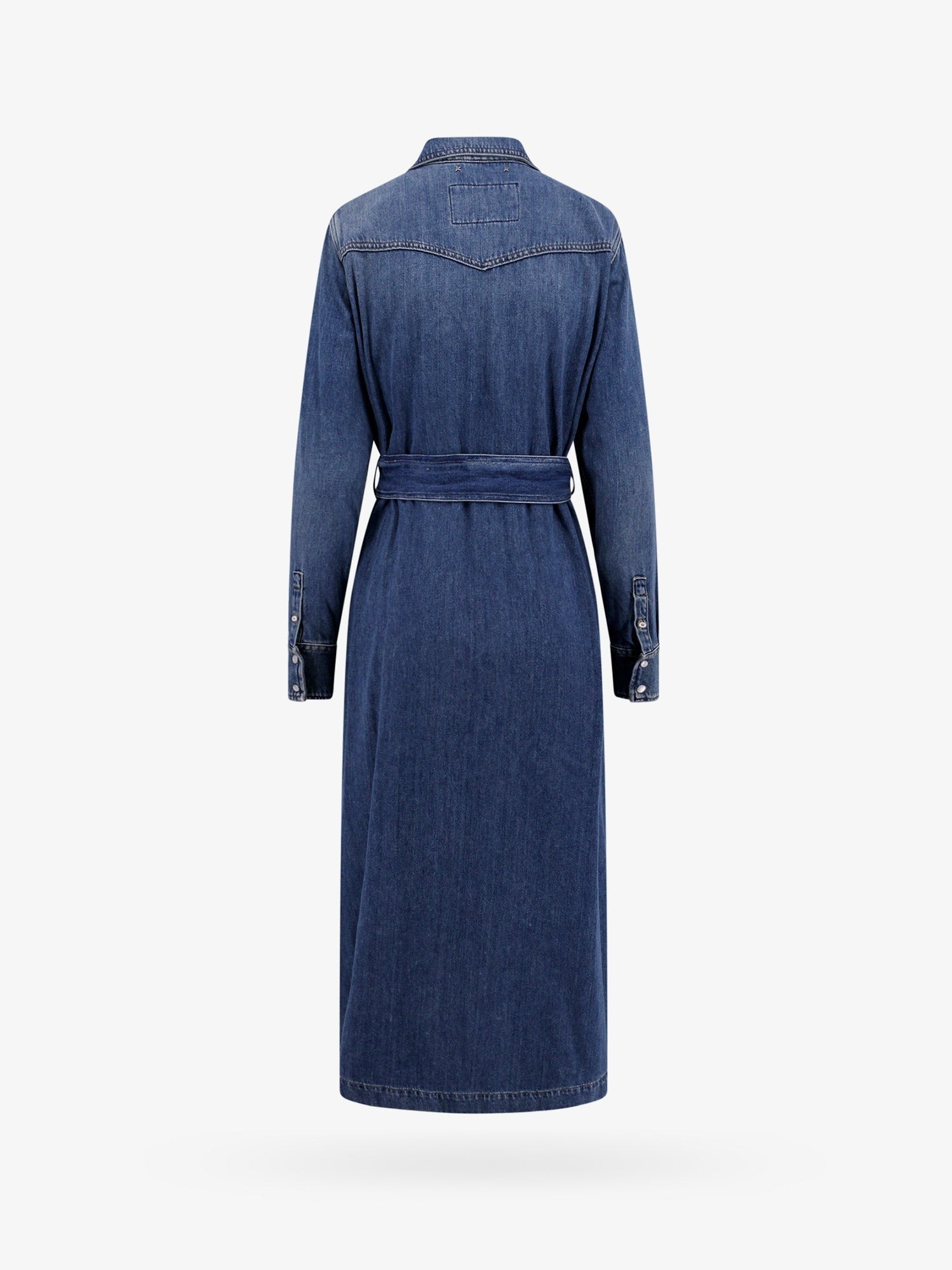 Golden Goose Deluxe Brand Dana denim chemisier dress