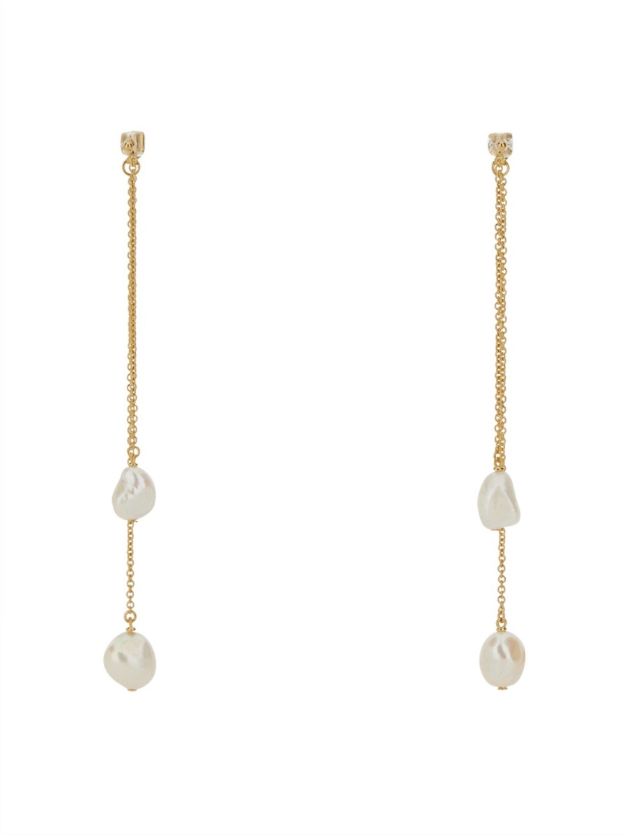 Golden Goose DANGLING EARRINGS WITH PEARLS