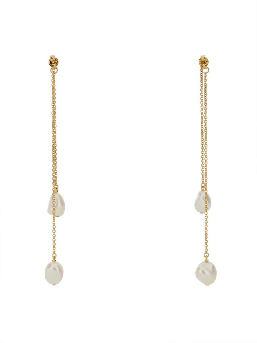 Golden Goose DANGLING EARRINGS WITH PEARLS
