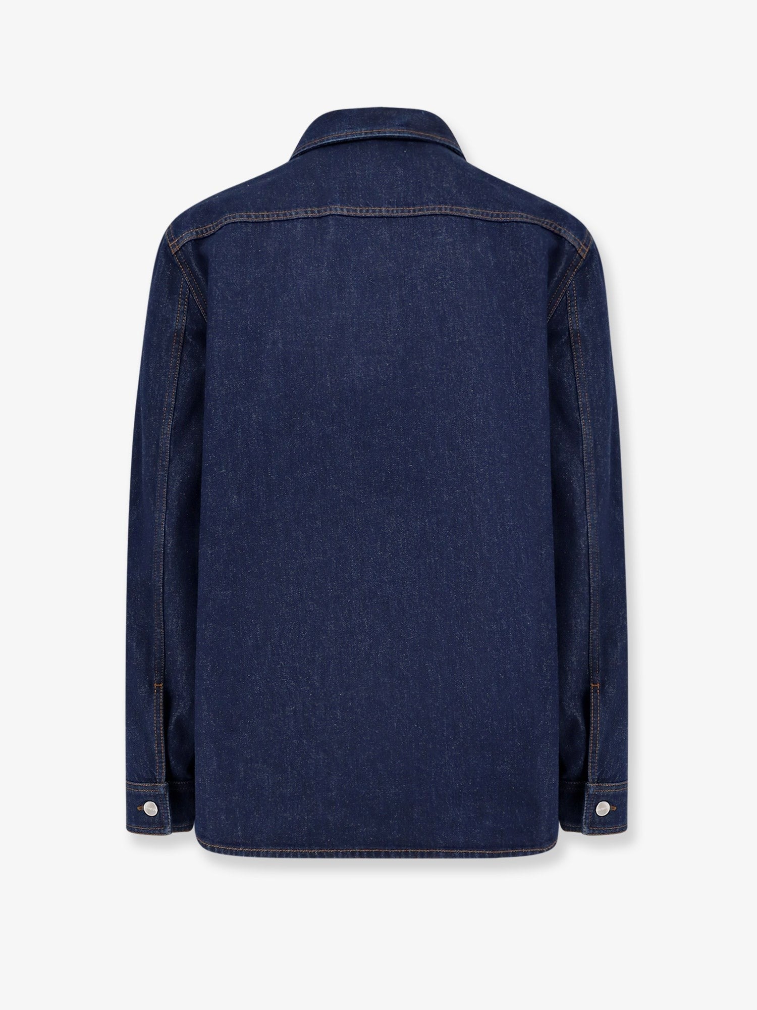 Gucci قميص دينم داكن
