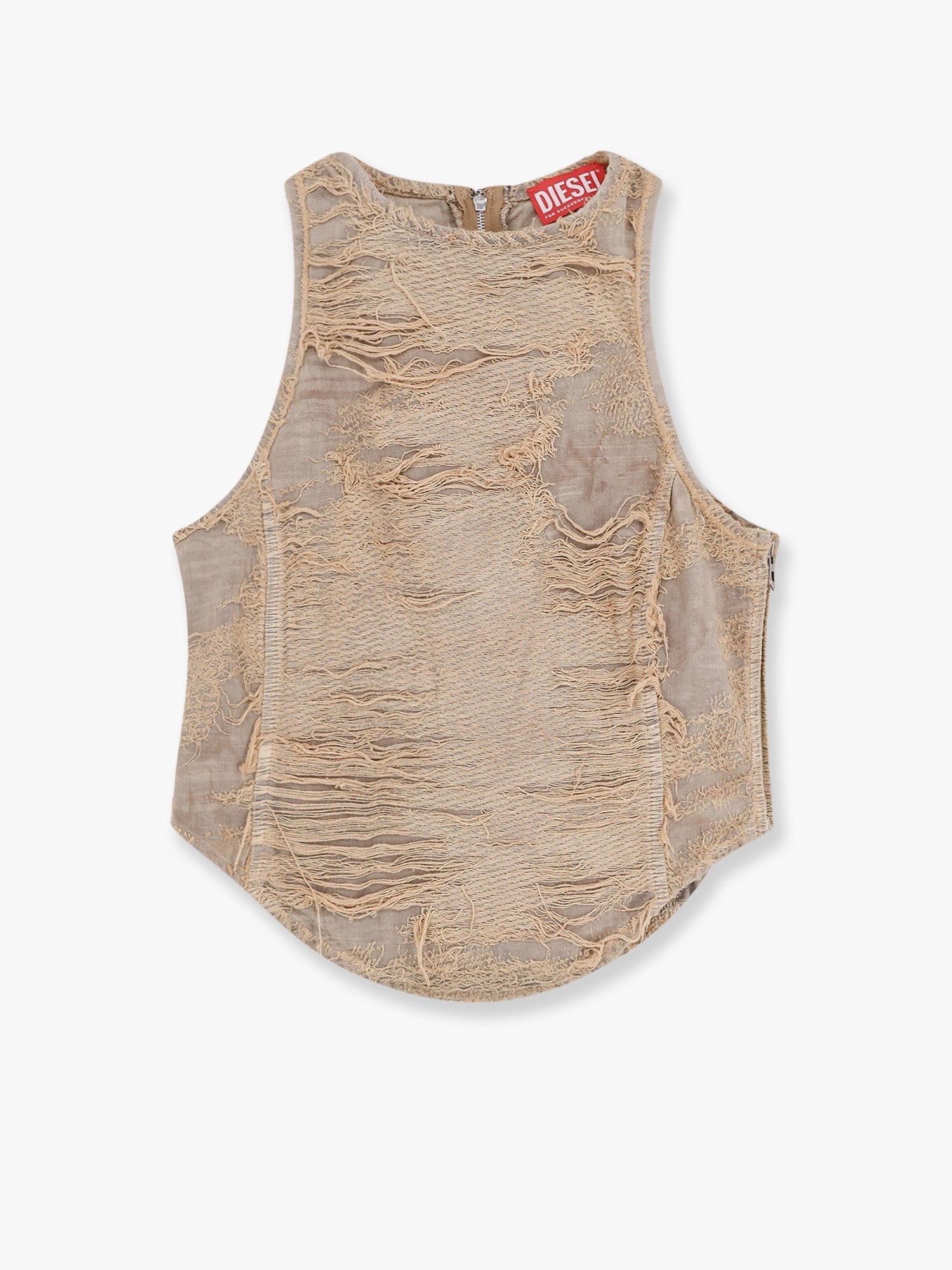 Diesel De astro fsg bavlněný top s efektem zničení