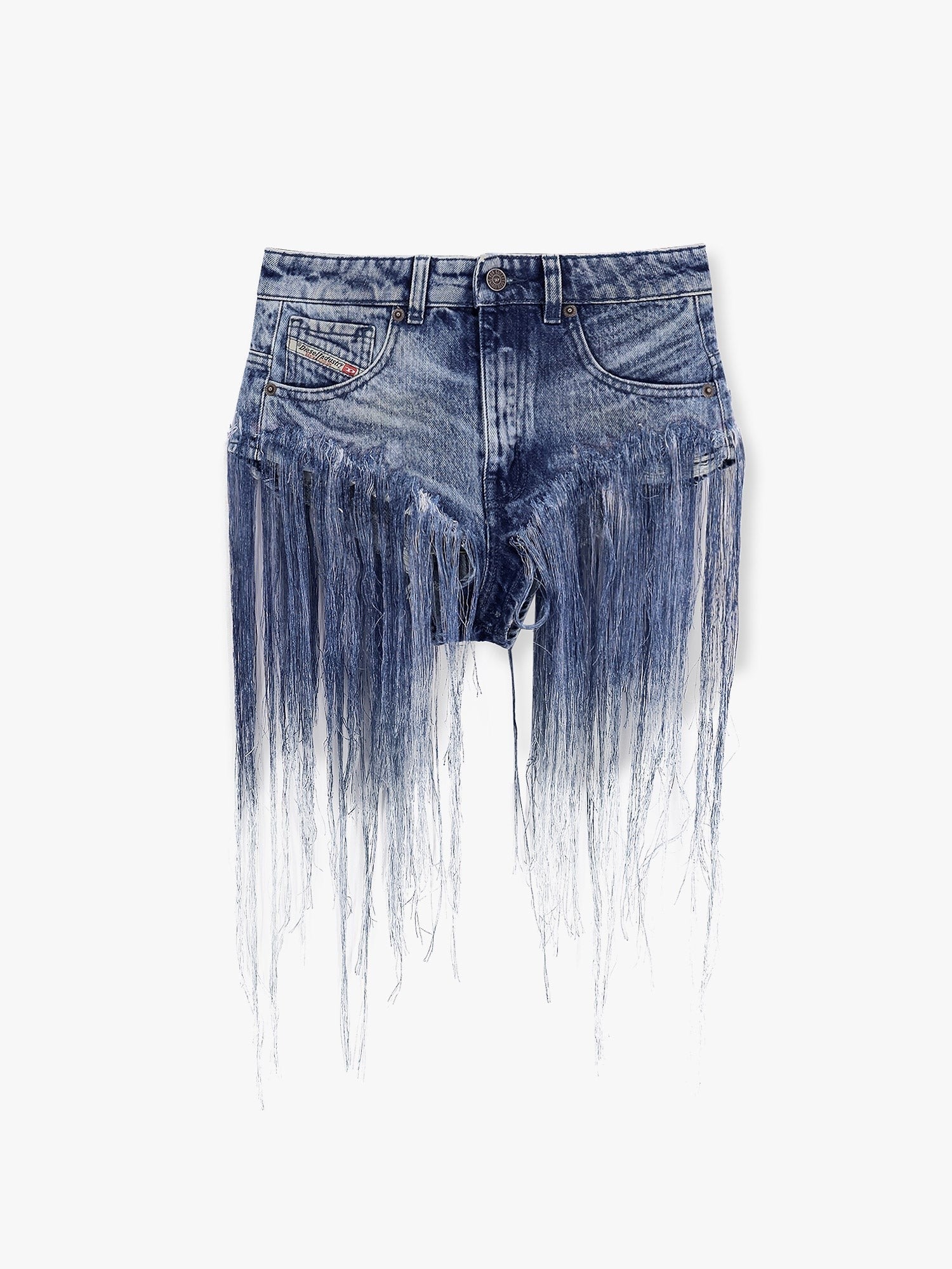 Diesel De jizz fsg džínové šortky s efektem zničení