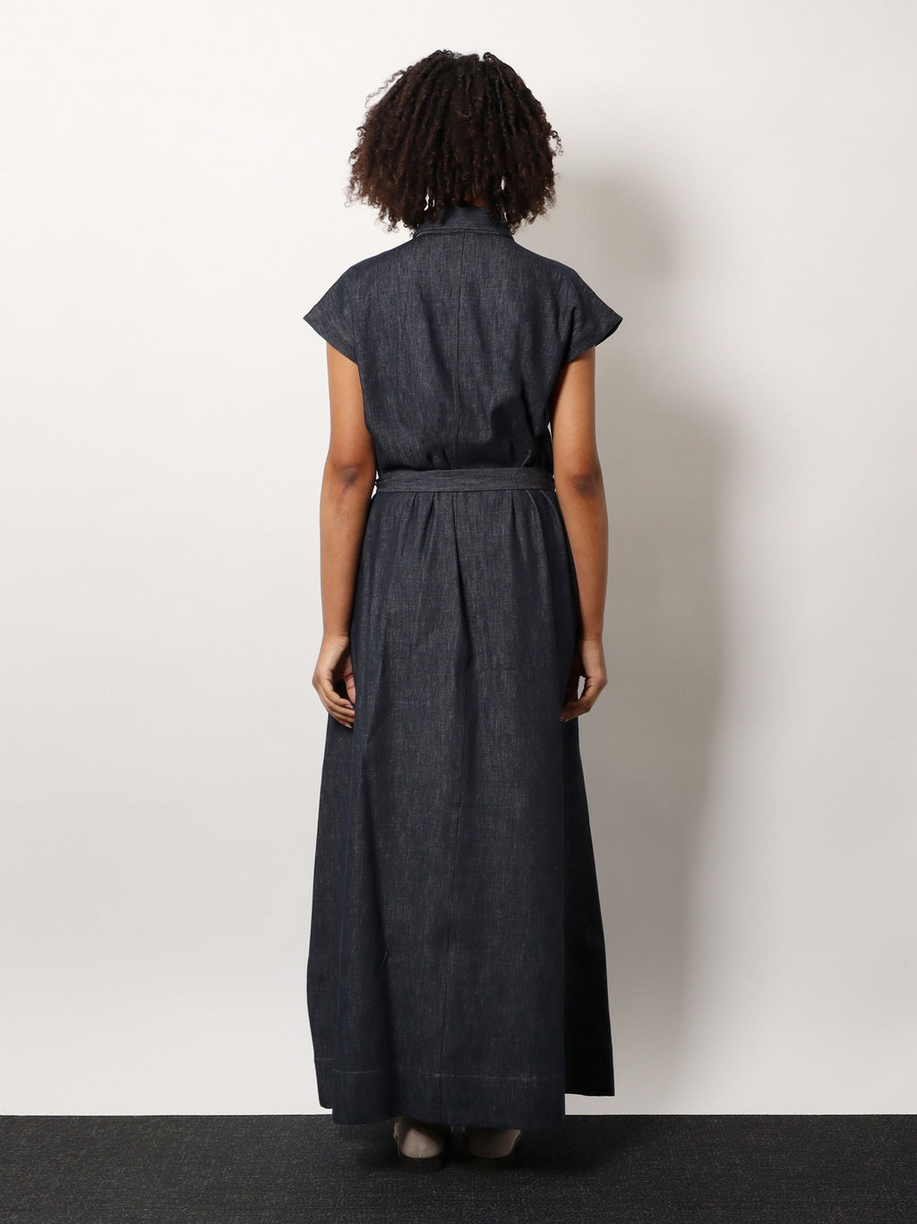 Brunello Cucinelli Langes Jeans-Chemisierkleid