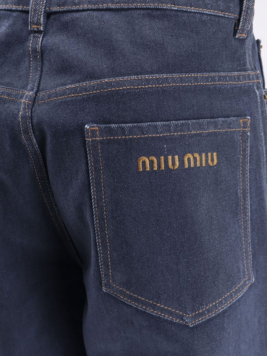 Miu Miu Denim Flock jeans