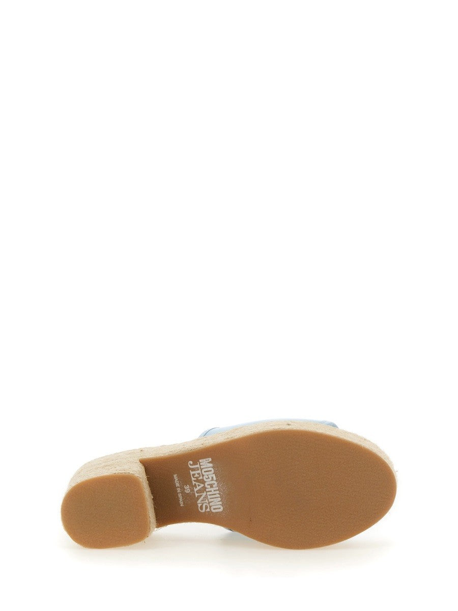 Moschino Jeans DENIM FOOTBED.