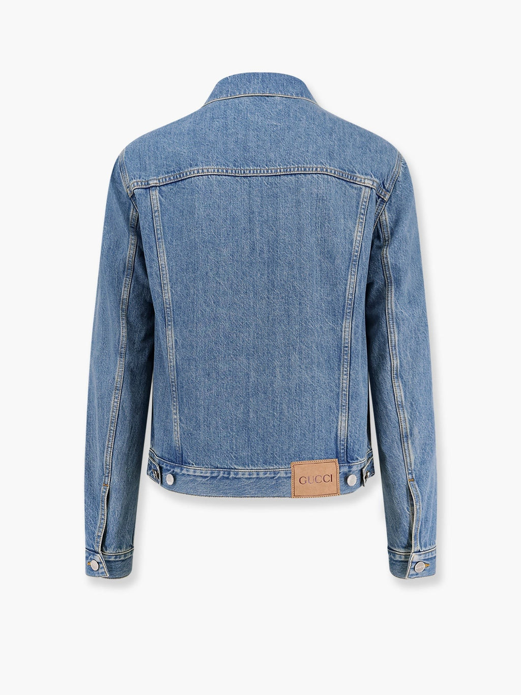 Gucci Denim jakna s laserski obrađenim dvostrukim G
