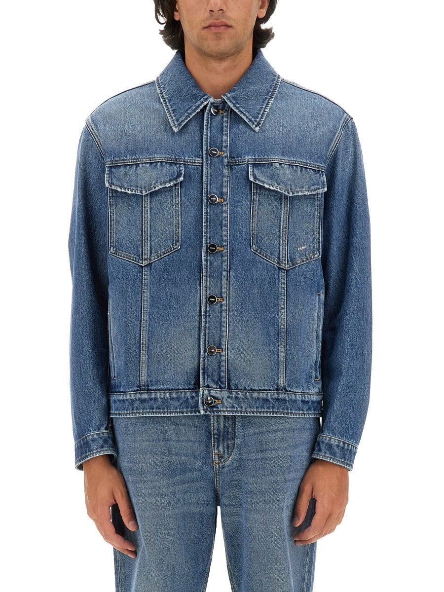 Fendi denim jack