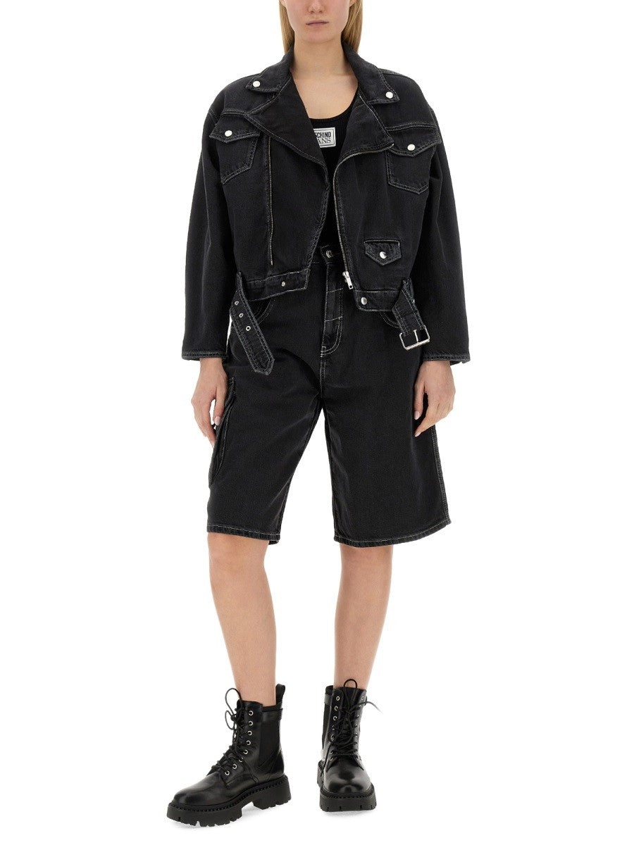 Moschino Jeans DENIM JACKET