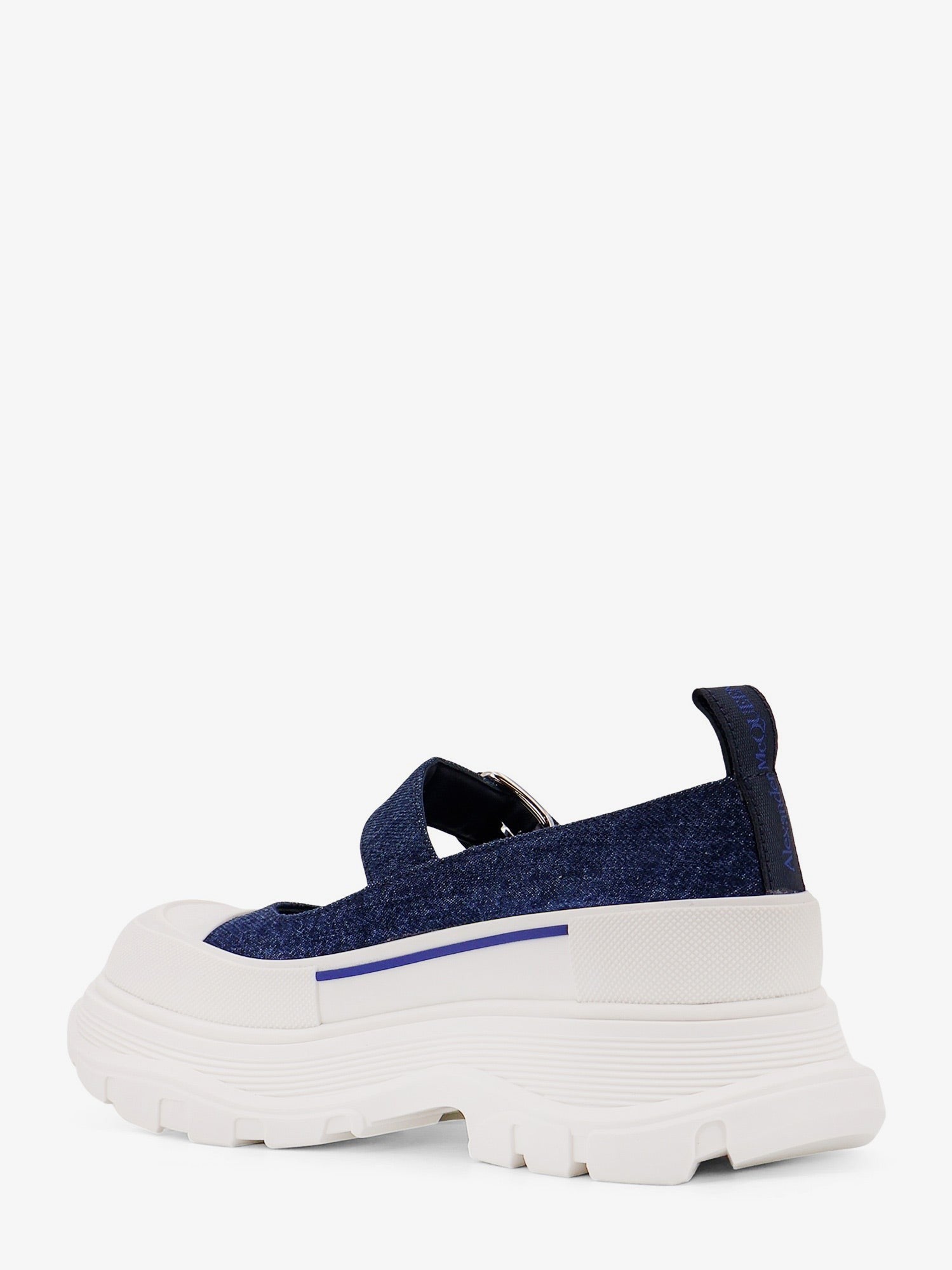Alexander Mcqueen Denim Mary Jane