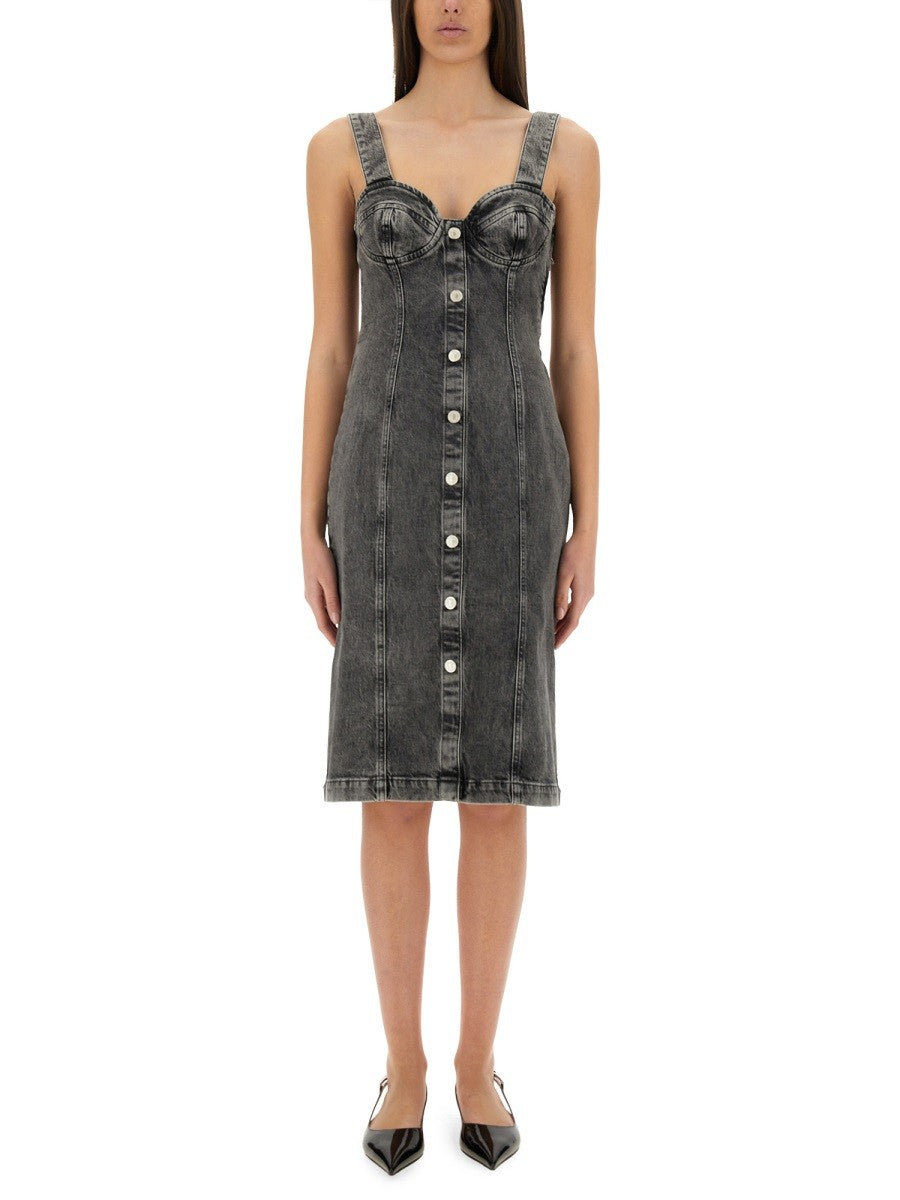Moschino Jeans ROBE MIDI EN JEAN