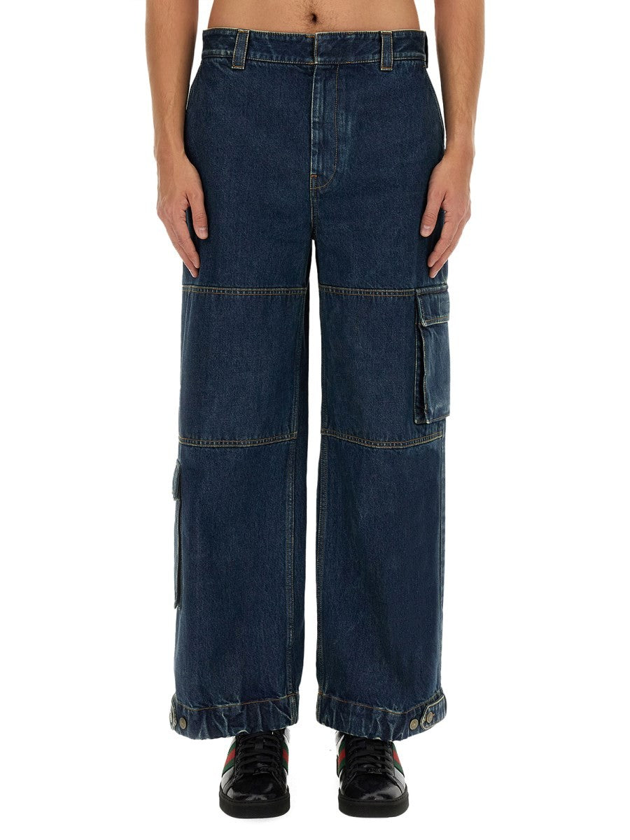 Jean Gucci avec étiquette Gucci