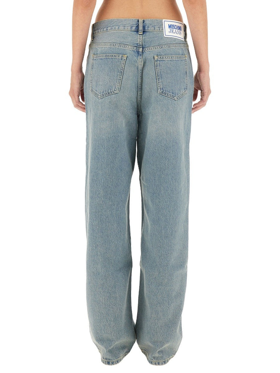 Moschino Jeans PANTALON EN JEAN