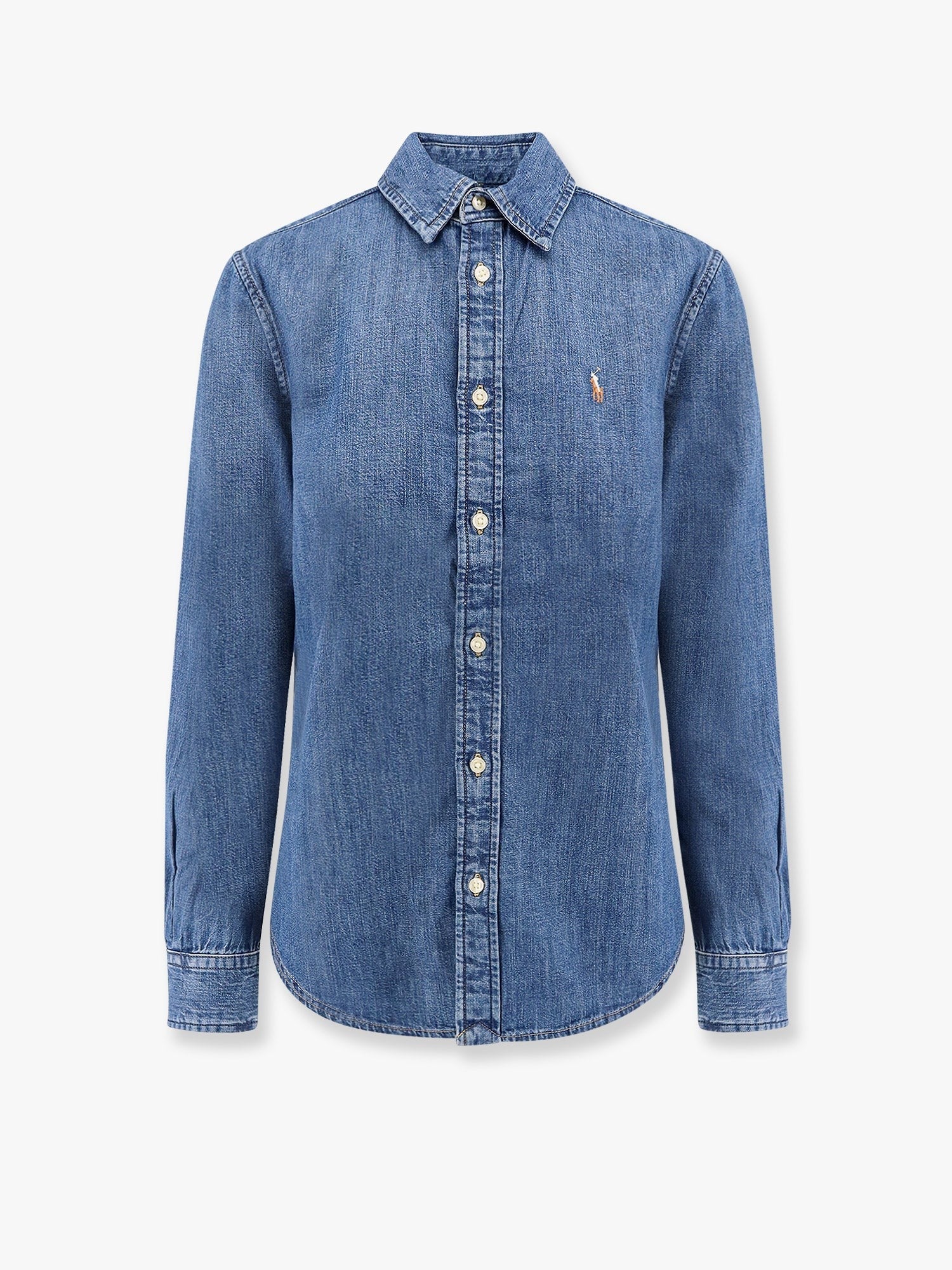 Polo Ralph Lauren Chemise en jean avec broderie du logo