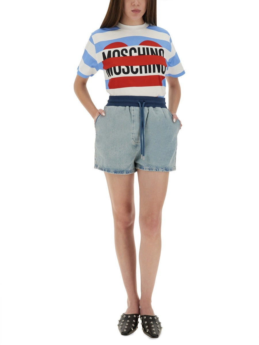 Moschino Jeans DENIM SHORTS