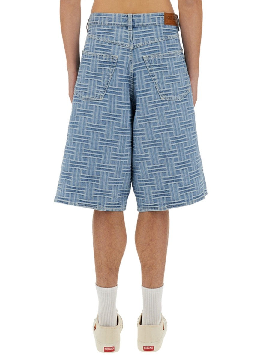 Kenzo شورت دنيم