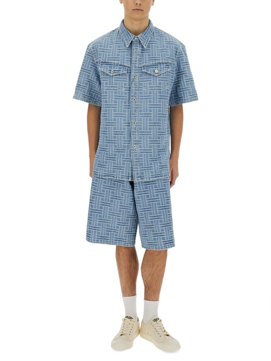 Kenzo شورت دنيم