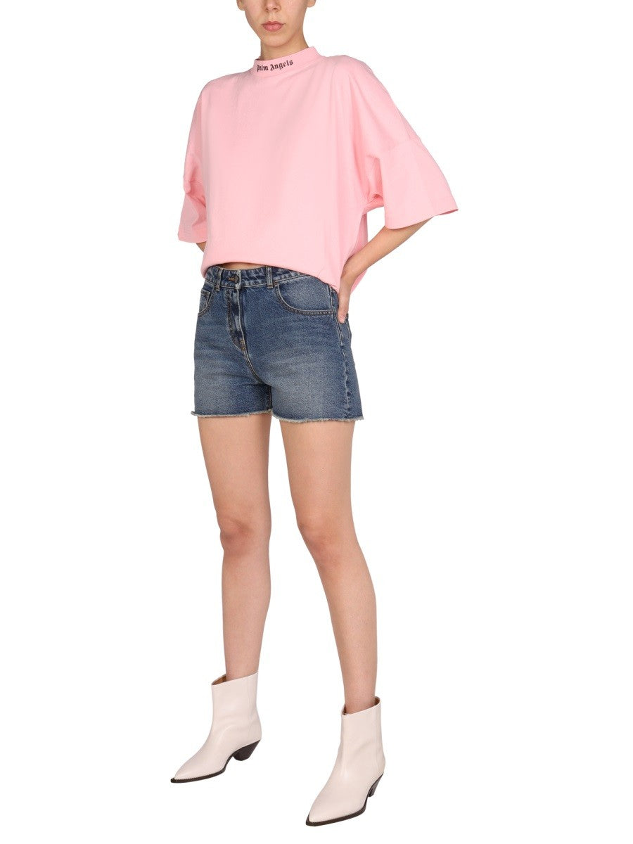 Palm Angels SHORT EN JEAN